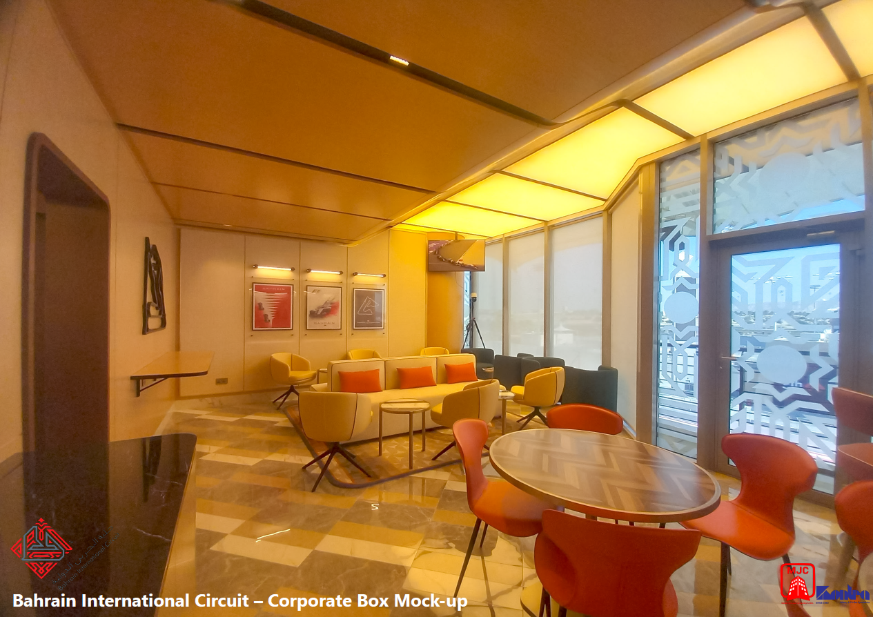 Bahrain International F1 Circuit corporate boxes